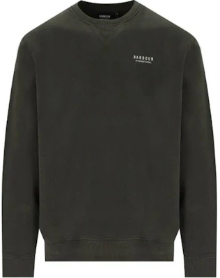 Barbour Logo Skull Crewneck Sweatshirt Green ( Long-Sleeve) MOL0547GN13 Buy Barbour Logo Skull Crewneck Sweatshirt Green ( Long-Sleeve) MOL0547GN13