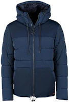 Barbour Navy Blue Colorblock Quilted Hooded Jacket MQU1491NY71 Barbour Navy Blue Colorblock Quilted Hooded Jacket MQU1491NY71