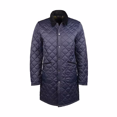 Barbour Navy Blue Quilted Jacket MQU1545NY71