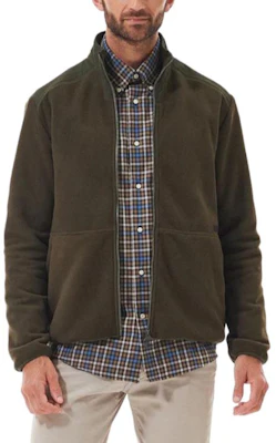 바버 올리브 컬러블록 스탠드 칼라 집업 재킷 MFL0147OL71 Shop 바버 올리브 컬러블록 스탠드 칼라 집업 재킷 MFL0147OL71