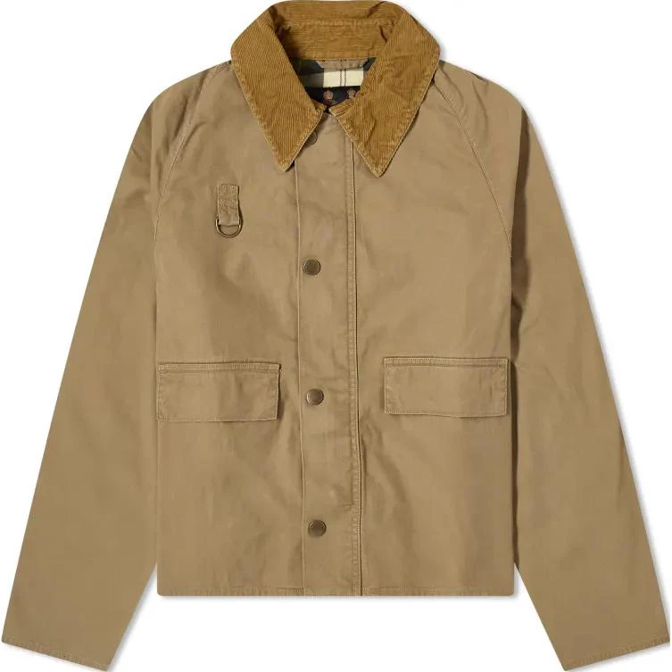 barbour-patchwork-point-collar-single-breasted-long-sleeve-jacket-khaki-mca-0967-ta-51