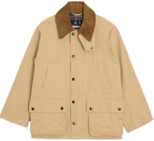 BARBOUR Peached Oversized Bedale Casual Jacket Beige Long Sleeve Coat MCA0933ST51 BARBOUR Peached Oversized Bedale Casual Jacket Beige Long Sleeve Coat MCA0933ST51