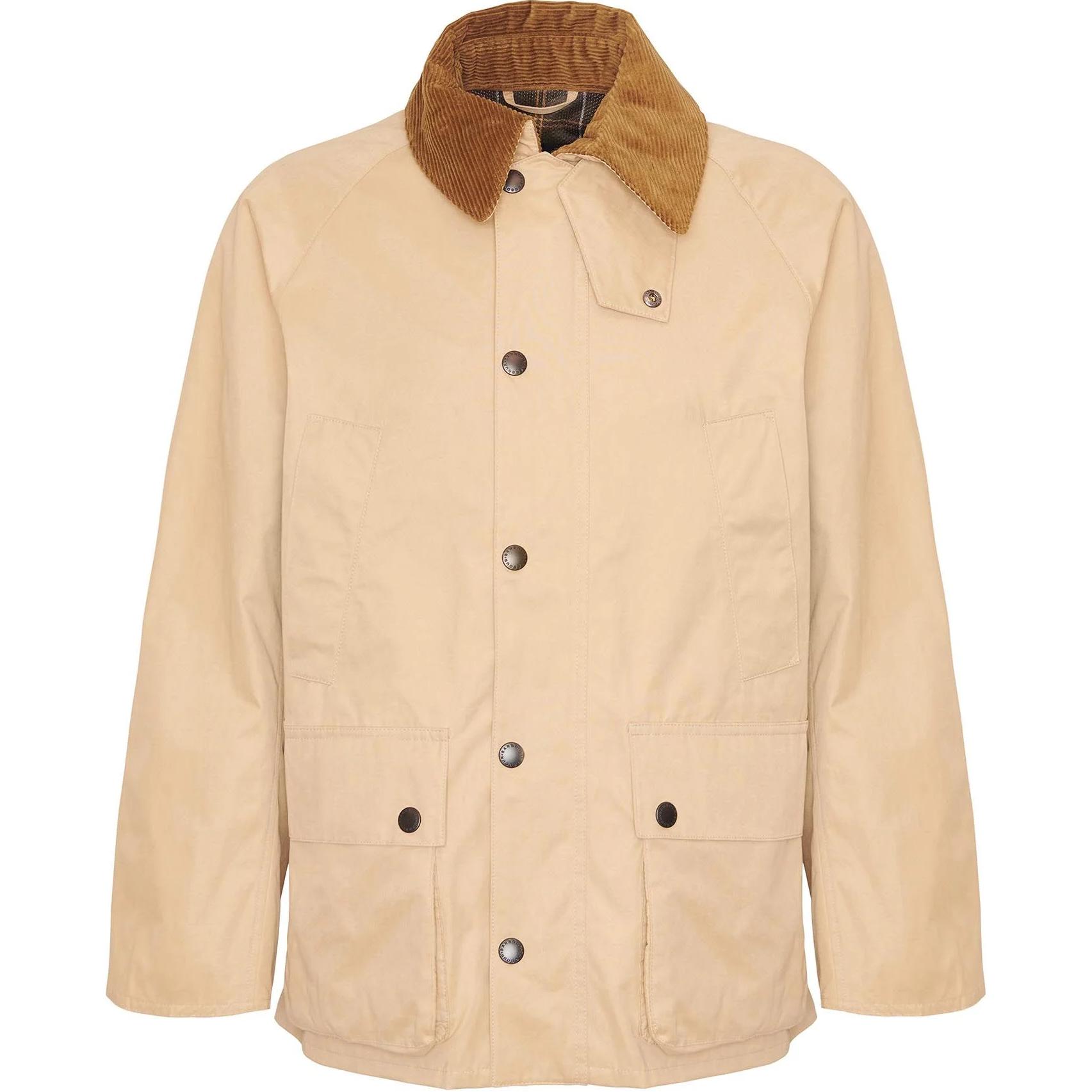 Order BARBOUR 仿麂皮宽松Bedale休闲夹克米色长袖外套 MCA0933ST51