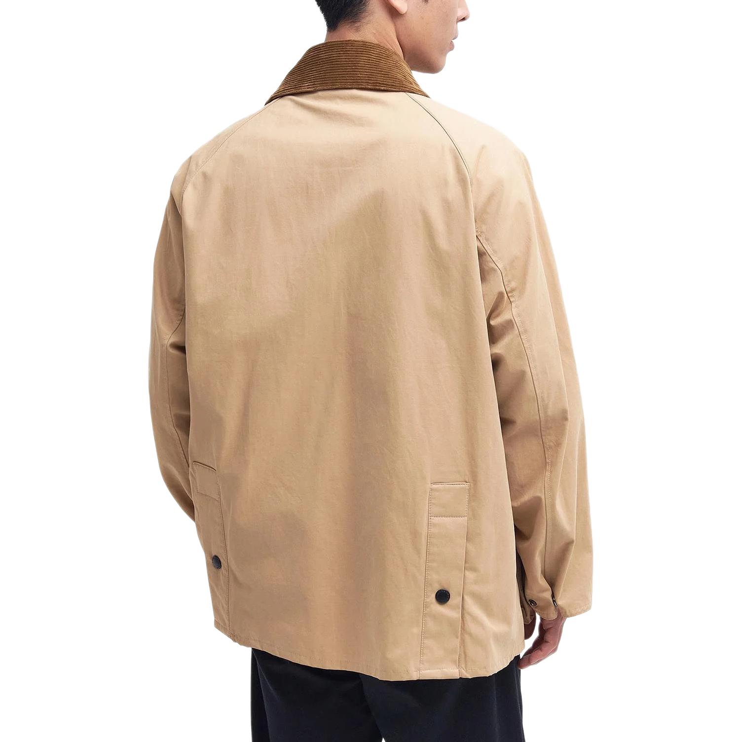 Purchase BARBOUR 仿麂皮宽松Bedale休闲夹克米色长袖外套 MCA0933ST51