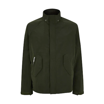 Barbour Plain Olive Green Hidden Hood Casual Jacket MCA0730OL51