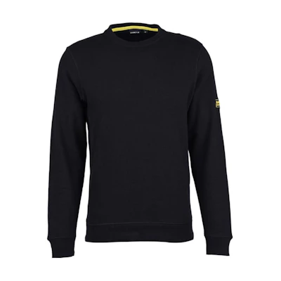 Barbour Plain Pullover Crewneck Sweatshirt Black MOL0333BK31