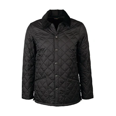 Barbour Quilted Jacket Black MQU1348-BK