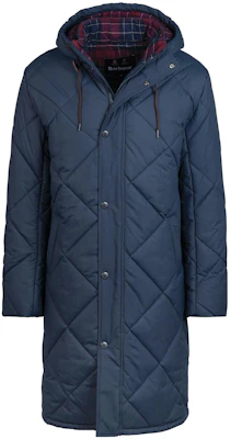 Barbour 深藍色中長版菱格紋外套 MQU1599NY91-BE Buy Barbour 深藍色中長版菱格紋外套 MQU1599NY91-BE
