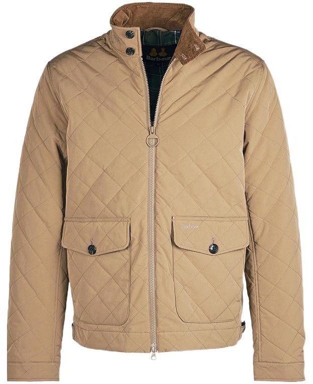 barbour-quilted-plaid-casual-jacket-khaki-color-mqu-1554-bn