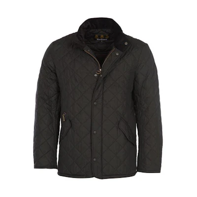 Barbour Slim Fit Black Long Sleeve Zip-Up Jacket MQU0006BK11