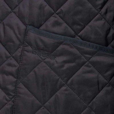 Barbour Slim Fit Jaket Kasual Berkolar Quilted Biru Navy MQU1348NY92 Cheap Barbour Slim Fit Jaket Kasual Berkolar Quilted Biru Navy MQU1348NY92