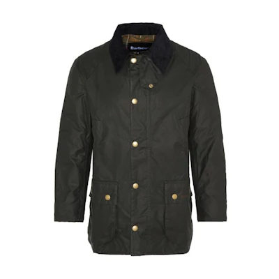 Barbour Slim Fit Waxed Jacket Sage Green Long Sleeve Outerwear MWX1900-SAGE-GREEN