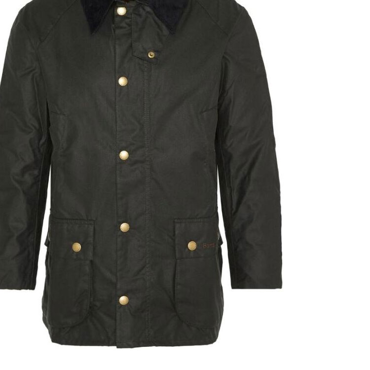 Barbour Slim Fit Waxed Jacket Sage Green Long Sleeve Outerwear MWX1900-SAGE-GREEN 圖 4