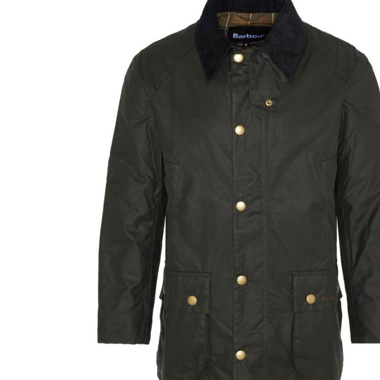 Barbour Slim Fit Waxed Jacket Sage Green Long Sleeve Outerwear MWX1900-SAGE-GREEN 圖 6