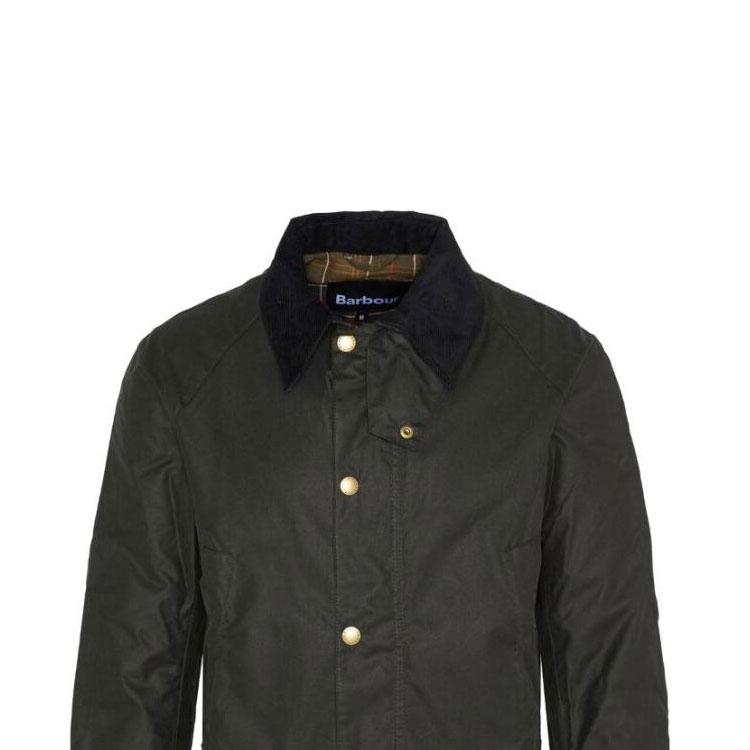 Barbour Slim Fit Waxed Jacket Sage Green Long Sleeve Outerwear MWX1900-SAGE-GREEN 圖 7