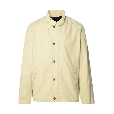 Barbour Solid Beige Single-Breasted Collar Jacket MCA0978ST11