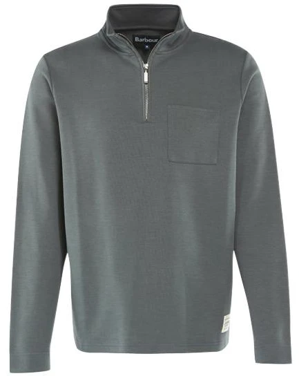 barbour-solid-color-half-zip-mock-neck-sweatshirt-charcoal-grey-mol-0394-gy