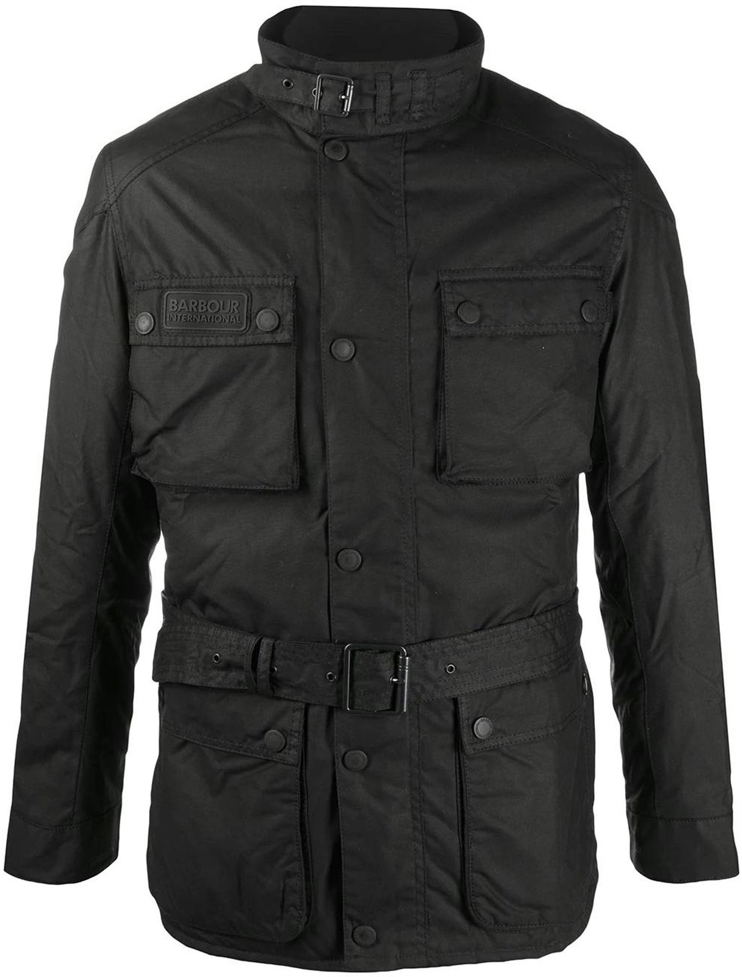 barbour-solid-color-hooded-waxed-jacket-casual-long-sleeve-coat-mwx-0928-mwxsg-51