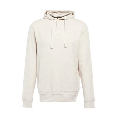 Barbour Solid Color Hoodie Off-White MOL0391-WH
