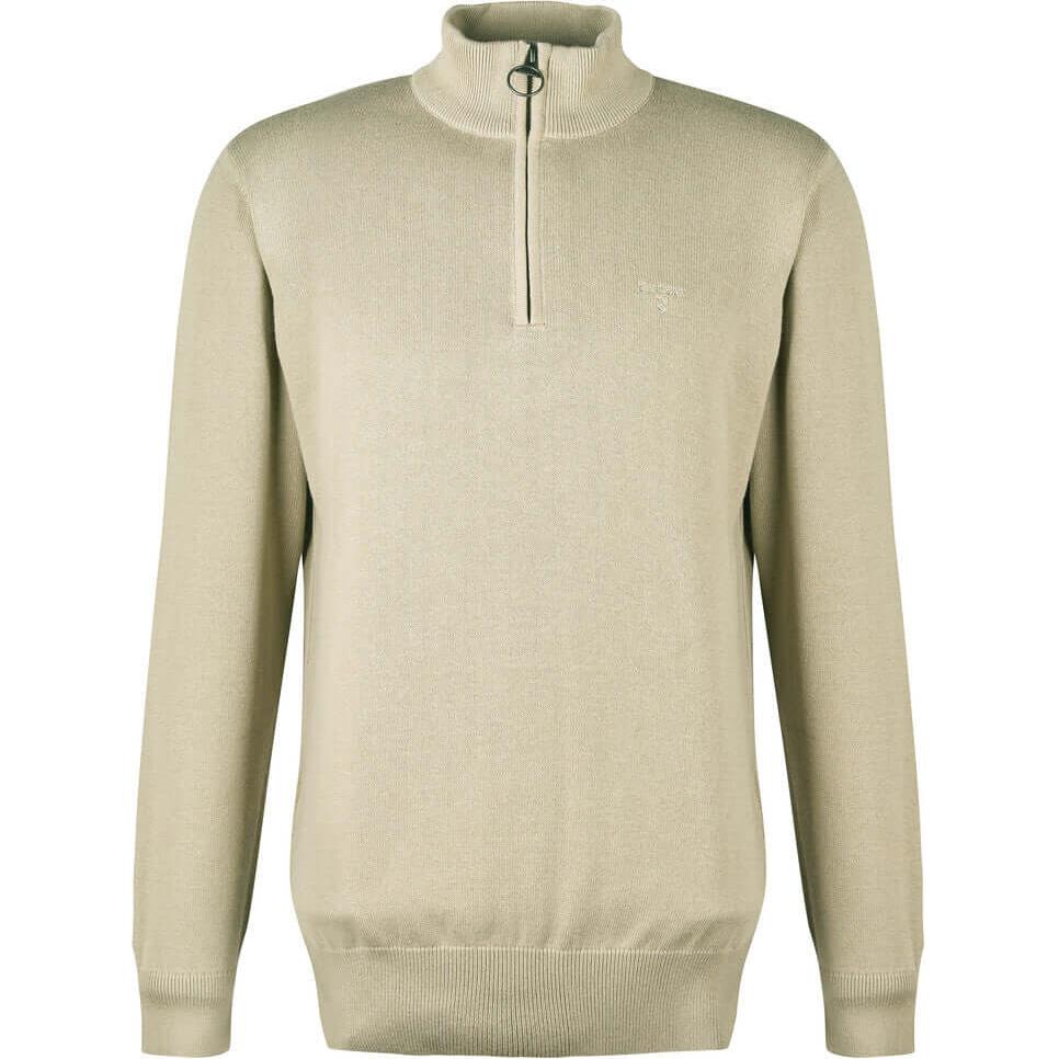 Barbour Solid Color Mock Neck Pullover Sweatshirt Stone 男款 MKN1074ST17