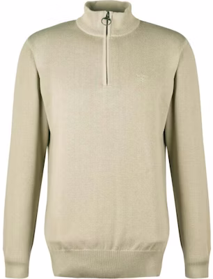 Barbour Solid Color Mock Neck Pullover Sweatshirt Stone Pria MKN1074ST17 Buy Barbour Solid Color Mock Neck Pullover Sweatshirt Stone Pria MKN1074ST17