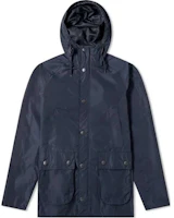 Barbour Solid Color Navy Blue Hooded Raglan Sleeve Jacket MCA0565NY71 Barbour Solid Color Navy Blue Hooded Raglan Sleeve Jacket MCA0565NY71