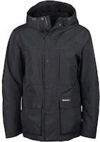 Barbour Solid Color Outdoor Waterproof Hooded Jacket MWB1011-BK Barbour Solid Color Outdoor Waterproof Hooded Jacket MWB1011-BK