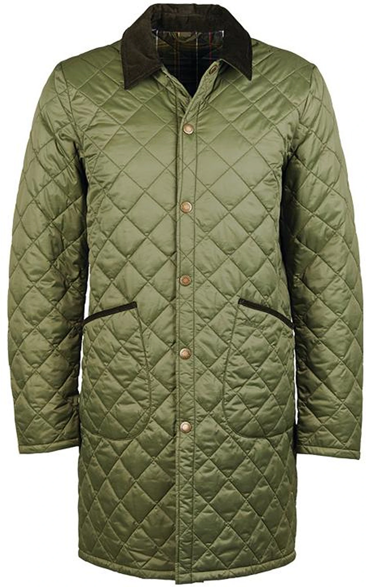 barbour-solid-color-quilted-casual-jacket-mqu-1545-gn