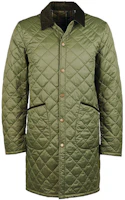Barbour Solid Color Quilted Casual Jacket MQU1545-GN Barbour Solid Color Quilted Casual Jacket MQU1545-GN