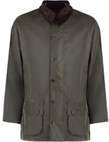 Barbour Solid Color Waxed Jacket Green Long Sleeve Casual Outerwear. MWX0017OL99 Barbour Solid Color Waxed Jacket Green Long Sleeve Casual Outerwear. MWX0017OL99