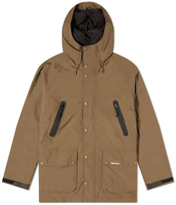 Barbour Jaket Hoodie Coklat Solid dengan Ritsleting MWB1080SN51 Buy Barbour Jaket Hoodie Coklat Solid dengan Ritsleting MWB1080SN51