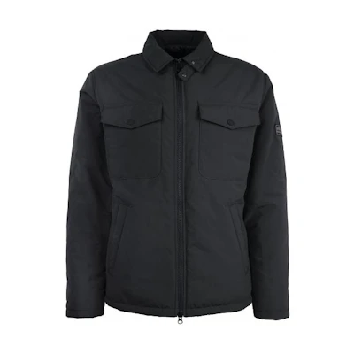 Barbour Solid Color Zip-Up Long-Sleeve Jacket - Black MQU1728BK11