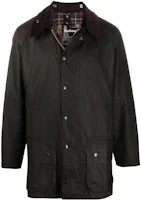 Barbour Solid Color Zip-Up Long Sleeve Jacket Brown () MWX0002OL71 Barbour Solid Color Zip-Up Long Sleeve Jacket Brown () MWX0002OL71