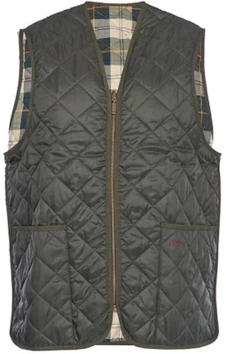 바버 솔리드 그린 슬리브리스 V넥 지퍼 자켓 MLI0001GN91 Order 바버 솔리드 그린 슬리브리스 V넥 지퍼 자켓 MLI0001GN91