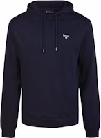 Barbour Solid Logo Embroidered Drawstring Hoodie Blue MOL0472NY91 Barbour Solid Logo Embroidered Drawstring Hoodie Blue MOL0472NY91