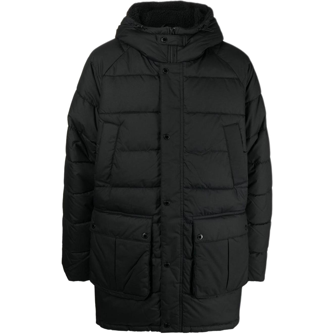 Barbour Solid Logo Patch Jacket MQU1536BK11