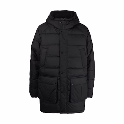 Barbour Solid Logo Patch Jacket MQU1536BK11