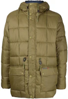 Barbour Solid Quilted Hooded Jacket Olive Green MQU1452GN61 Barbour Solid Quilted Hooded Jacket Olive Green MQU1452GN61