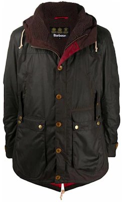Jaket Barbour Solid Waxed Hoodie Coklat Lengan Panjang MWX0698OL71 Buy Jaket Barbour Solid Waxed Hoodie Coklat Lengan Panjang MWX0698OL71