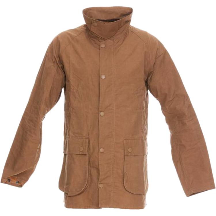 Barbour Solid Zip-Up Jacket with Large Pockets MCA0741SN51