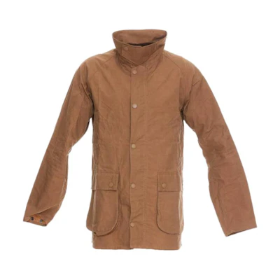 Barbour Solid Zip-Up Jacket with Large Pockets MCA0741SN51