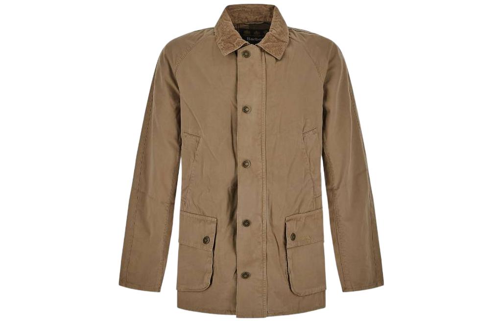 Barbour SS22 Brown Solid Single-Breasted Collar Jacket MCA0792MCABE31