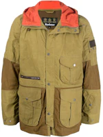 Barbour SS22 Colorblock Zip-Up Hooded Jacket MCA0768MCAGN52 Barbour SS22 Colorblock Zip-Up Hooded Jacket MCA0768MCAGN52