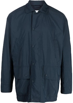 Barbour SS23 深蓝色单排扣翻领夹克外套 MCA0876NY71 Buy Barbour SS23 深蓝色单排扣翻领夹克外套 MCA0876NY71