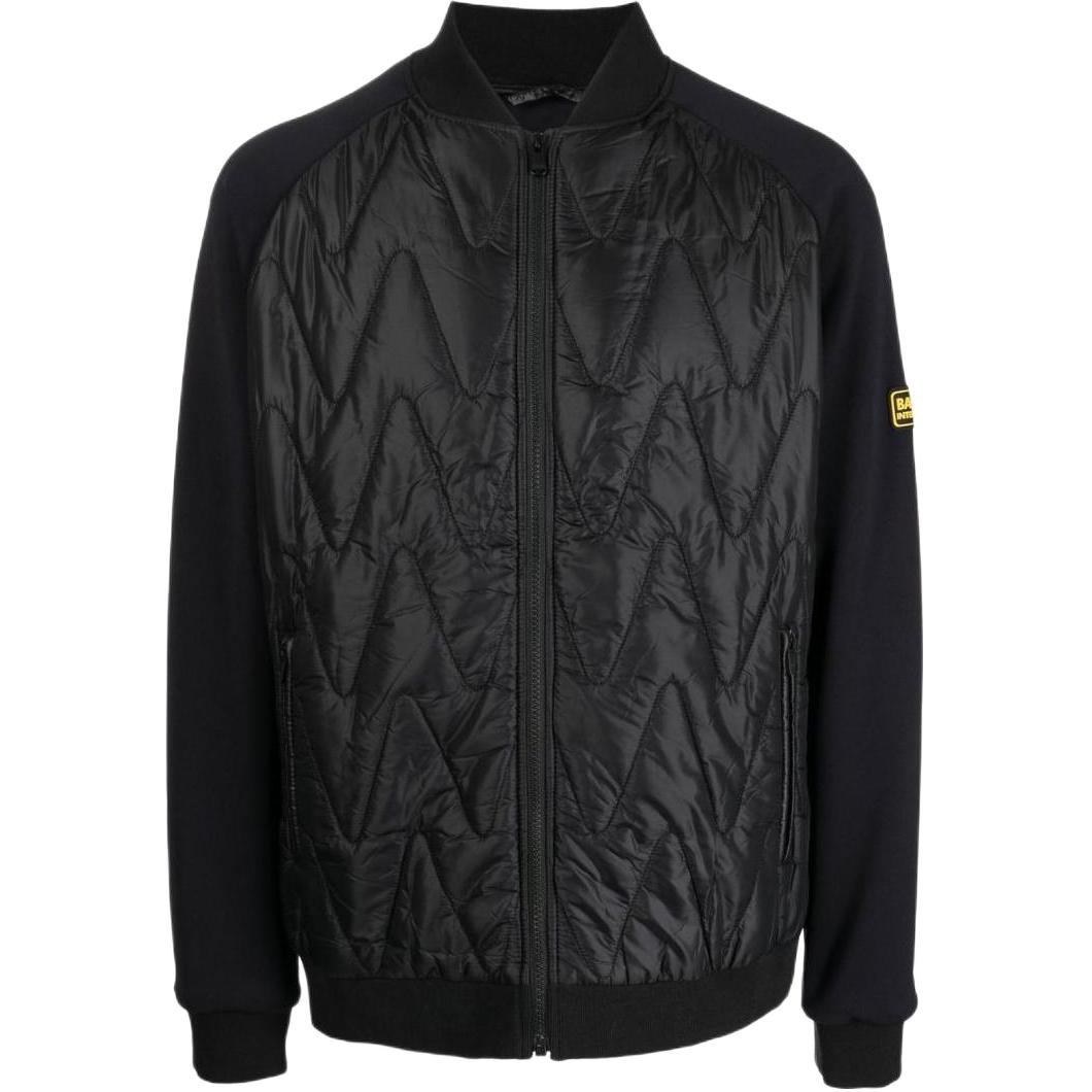 Barbour SS23 Black Quilted Casual Jacket MQS0019BK11