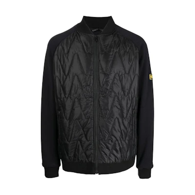 Barbour SS23 Black Quilted Casual Jacket MQS0019BK11