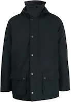 Barbour SS23 Black Solid Color Hooded Long Sleeve Jacket MWB1001BK11 Barbour SS23 Black Solid Color Hooded Long Sleeve Jacket MWB1001BK11