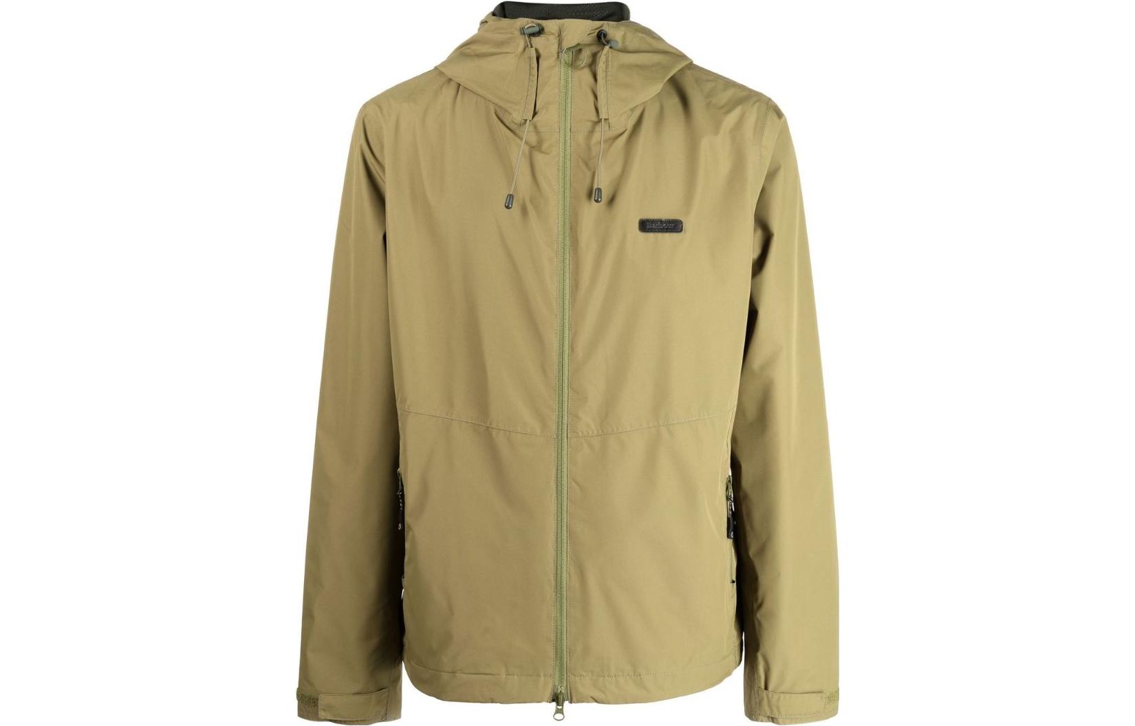 Barbour SS23 Green Logo Patch Casual Jacket MWB0942GN51FIR