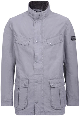Barbour SS23 Jaket Ungu Logo Patch Solid MCA0667MCAGY51 Buy Barbour SS23 Jaket Ungu Logo Patch Solid MCA0667MCAGY51