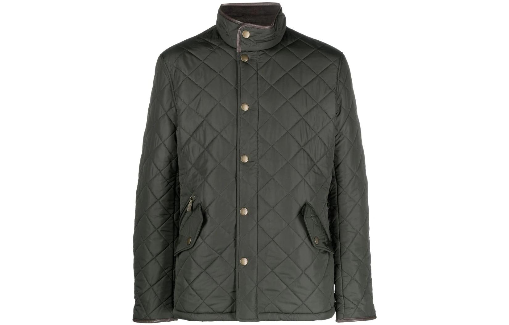 Barbour SS23 Sage Green Quilted Casual Jacket MQU0281GN72
